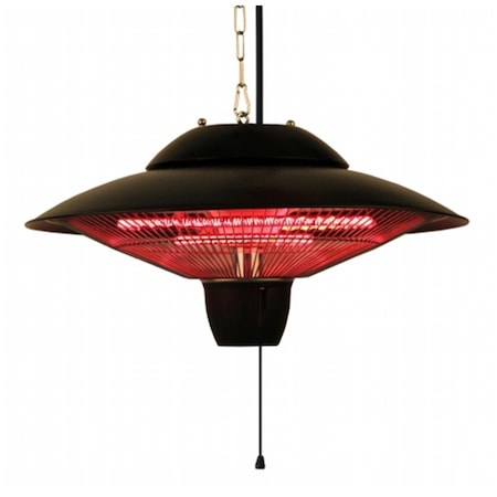 Fast Fans 1500 Watt Hammered Brown Dual Power Gazebo Infrare FA3536880